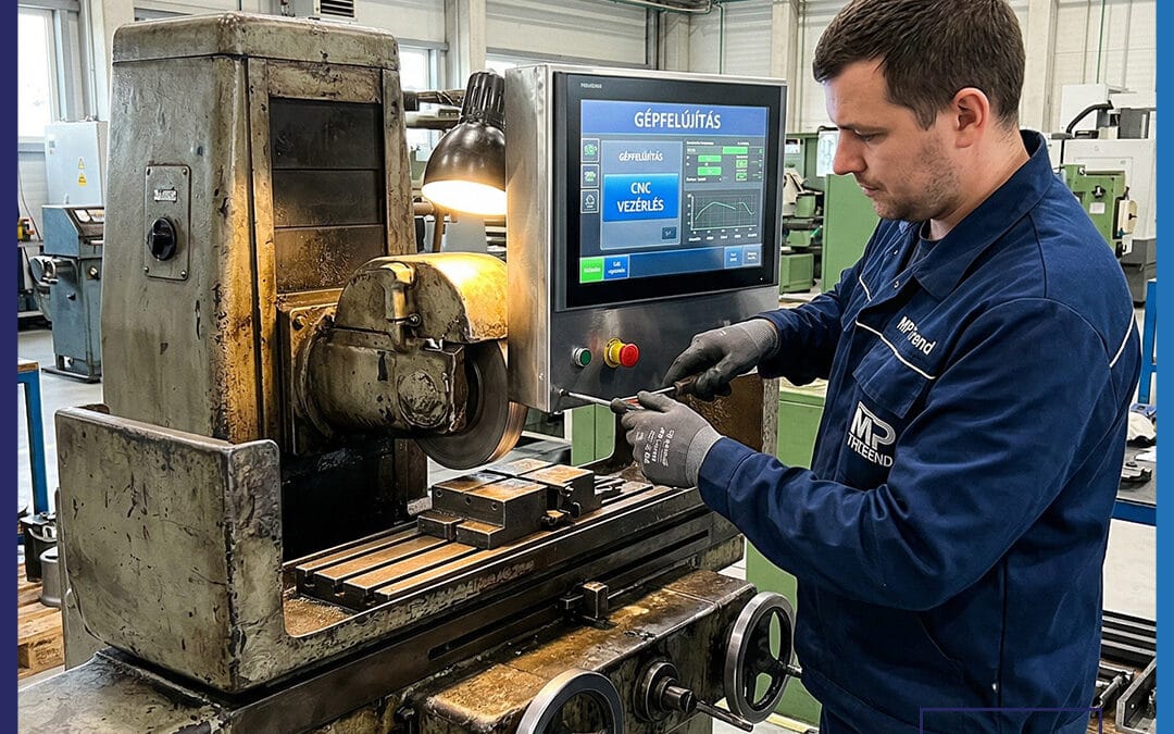 Költséghatékony gépfelújítás és CNC vezérléscsere | MP Trend